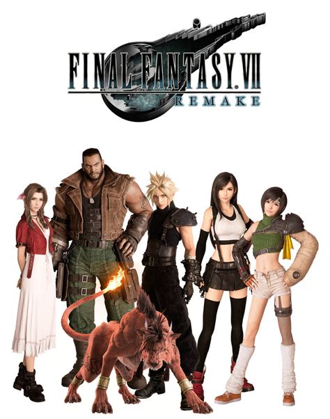 FF7 Remake Main Characters by TonyPalomino on DeviantArt