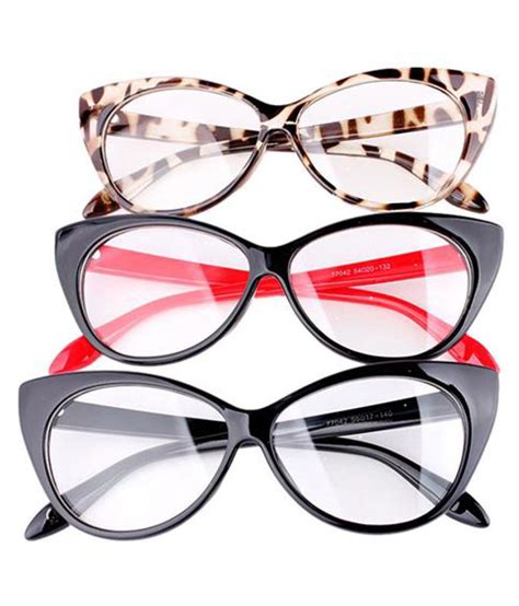 Women Classic Sexy Vintage Cat-Eye Shape Plastic Plain Eye Glasses Frame Eyewear - Buy Women ...