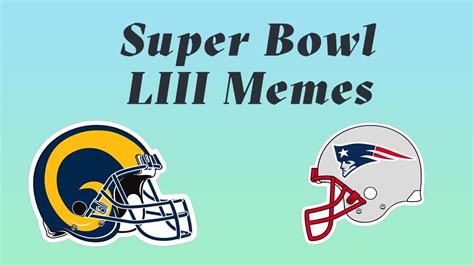 Super Bowl 53 Memes - The Full Picture - StayHipp - YouTube