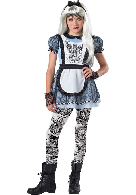 Creepy and Dark Alice in Wonderland Costume