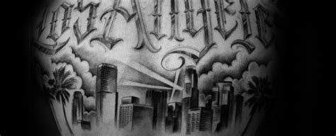 La Skyline Drawing at PaintingValley.com | Explore collection of La ...