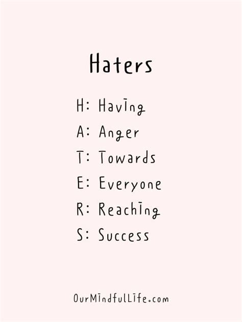 Haters Gonna Hate Quotes Tumblr