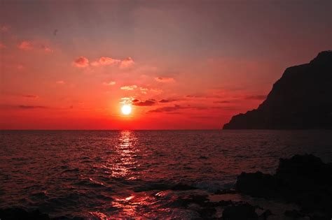 Sunset on Capri Island Italy – Viaggiatore.net