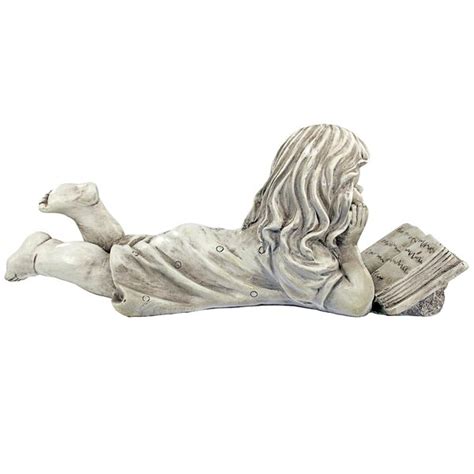 Design Toscano Scholar Little Girl Reading Garden Statue | Wayfair