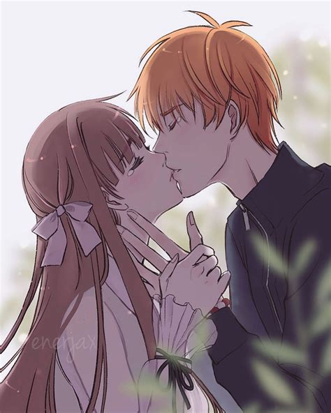 Fruits Basket Kyo And Tohru Kiss