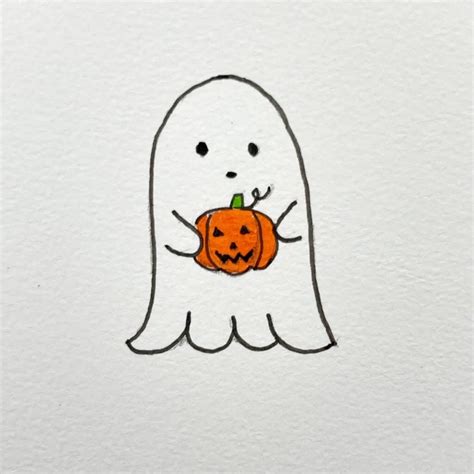 15 Ghost Drawing Ideas: How To Draw A Ghost