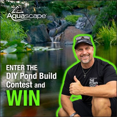 Introducing Greg Wittstock, The Pond Guy’s DIY Pond Build Contest - Aquascape, Inc.