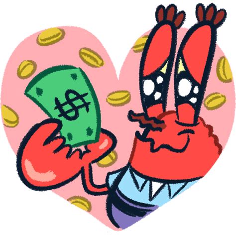 Mr Krabs Money Shower