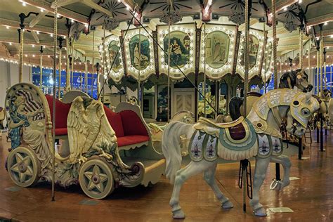 Carousel Chariot Photograph by Jerry Gammon