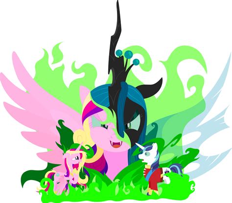 MLP villains - Queen Chrysalis (S2 finale) by AlexDTI on DeviantArt