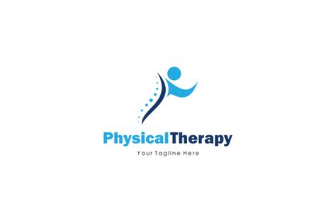 Physical Therapy Logo Design Graphic by DEEMKA STUDIO · Creative Fabrica