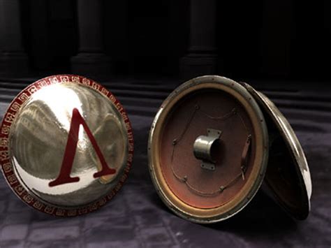 aspis shield 3d model