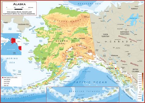 Mapa De Alaska