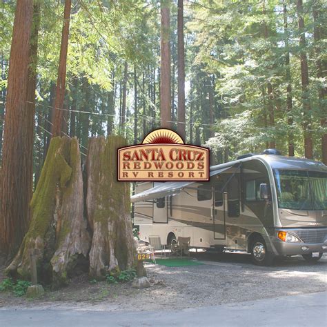 RV Park Amenities at Santa Cruz Redwoods RV Resort Felton CA