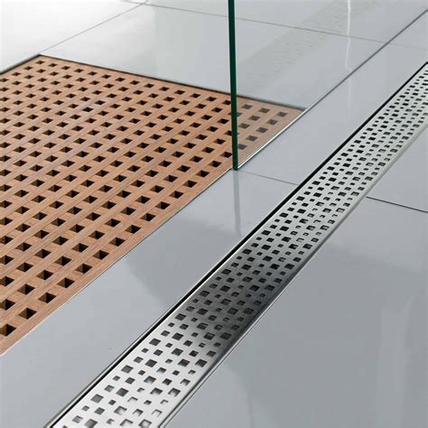 Diagram Linear Shower Drain Installation