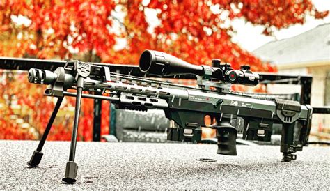 My DSR-Precision DSR-1. It’s a gas powered bullpup bolt-action sniper ...