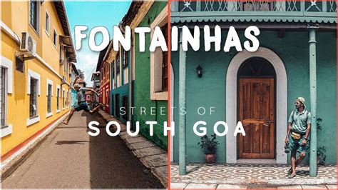 OLD GOA streets | Fontainhas | GOA VLOG 2019 - YouTube