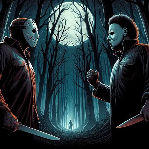 Jason and Michael Myers by SirFixil on DeviantArt