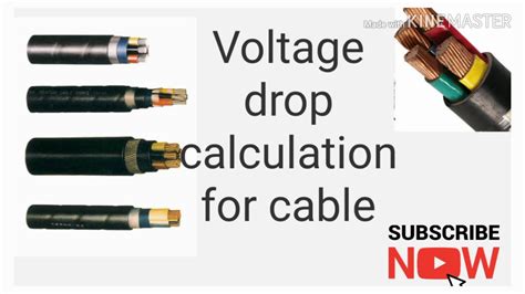 How to calculate voltage drop in electrical cable |cable sizing calculations part-2 - YouTube