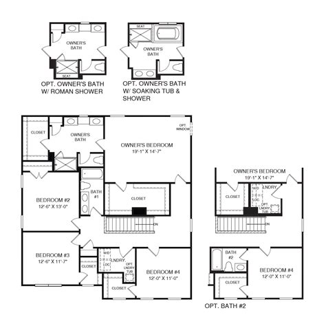 Ryan Homes Hudson Floor Plan - floorplans.click