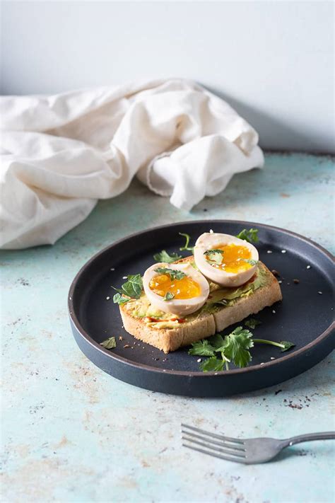 Ramen Eggs, jammy soy-sauce marinated treats - Blossom to Stem