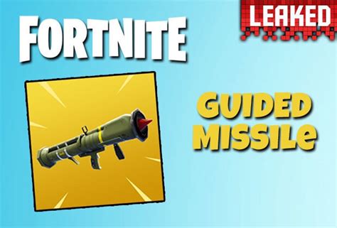 Guided missile in Fortnite – All about Fortnite