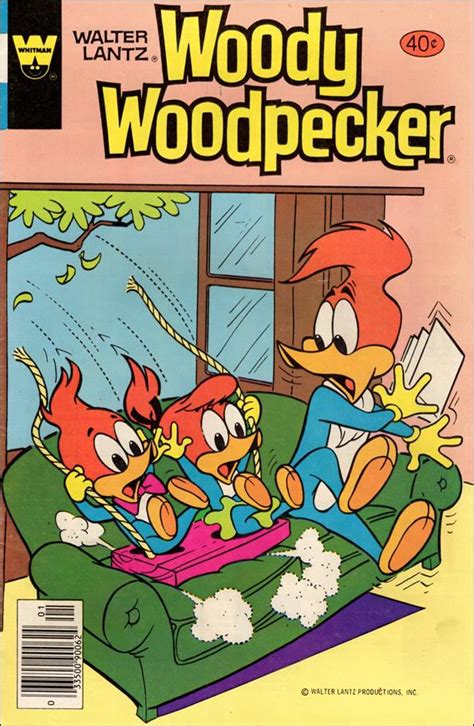 Walter Lantz Woody Woodpecker 186 B, Jan 1980 Comic Book by Dell