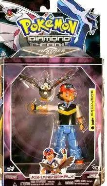 Pokemon Diamond Pearl Trainer Sets Ash Starly Exclusive Action Figure ...