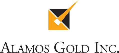 Alamos Gold logo in transparent PNG format