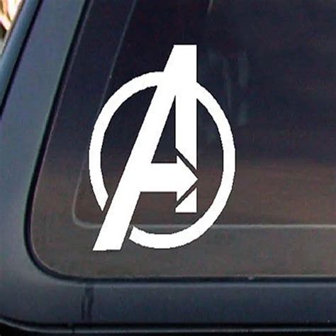 Avengers Avenger "A" Marvel Car Decal / Sticker-in Car Stickers from ...