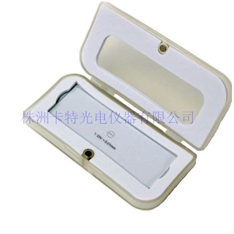 Carter optoelectronic 901 white box microscope objective lens table micrometer C1 division board ...