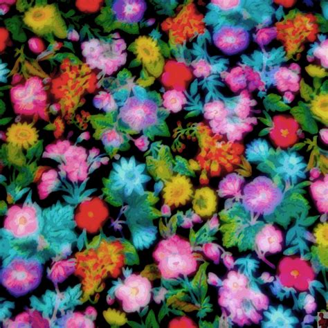 psychedelic flowers gif | WiffleGif