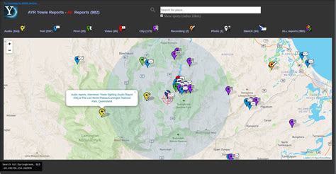 Incredible map of Yowie (Australian Bigfoot) sightings: Includes links ...