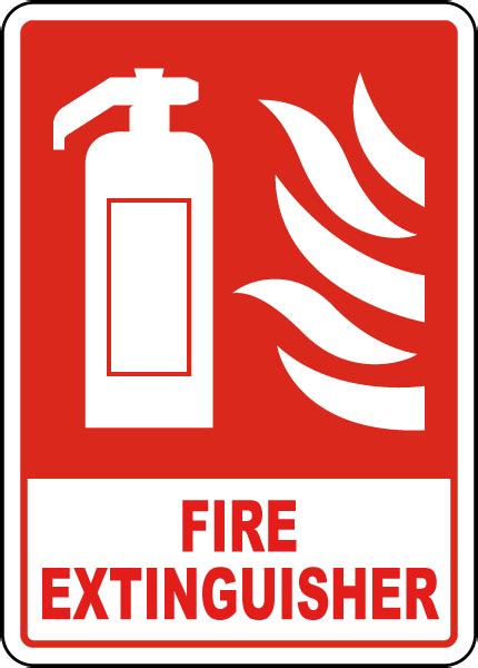 Fire Extinguisher Sign - Get 10% Off Now