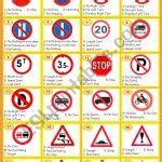 Free Printable Traffic Signs Worksheets - Printable Worksheets