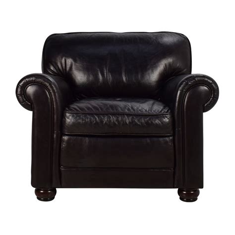 74% OFF - Bob's Discount Furniture Bob's Furniture Leather Dark Brown ...