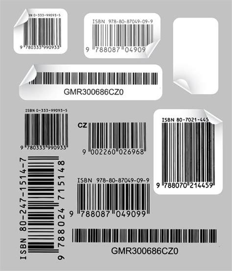 Various types of barcodes vector set 01 | Texture graphic design, Cover art design, Poster design