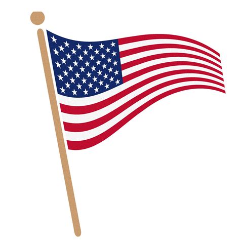 American Flag Cartoon Clipart | Free download on ClipArtMag