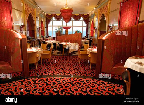 Restaurant in the luxurious hotel Burj Al Arab, Dubai, United Arab Emirates Stock Photo - Alamy