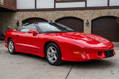 No Reserve: 26k-Mile 1995 Pontiac Firebird Trans Am Convertible 6-Speed for sale on BaT Auctions ...