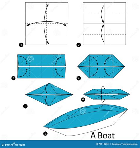 Origami Paper Boat