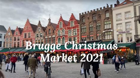 Brugge Christmas Market 2021 - YouTube