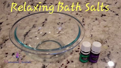 Relaxing Bath Salts - YouTube