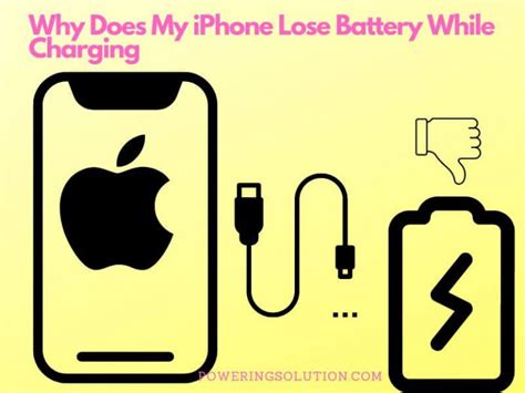 Why Does My iPhone Lose Battery While Charging (How to Fix) - Powering ...