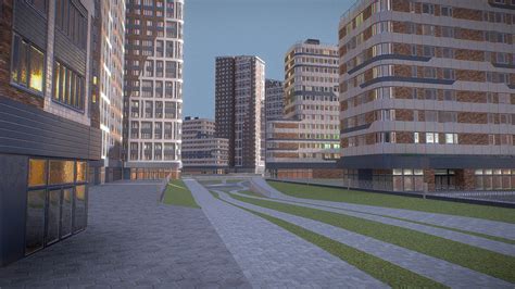 Modern City Block - Environments - | Virt-A-Mate Hub