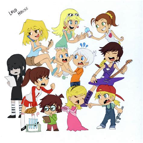 Loud house characters, The loud house fanart, Loud house fanfiction