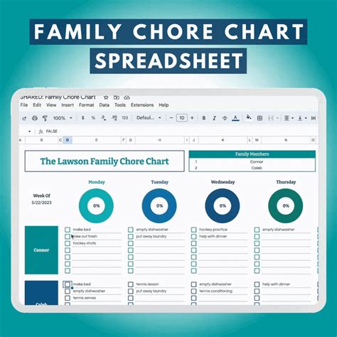 Healthyish Mood Food Diy Family Chore Chart - vrogue.co