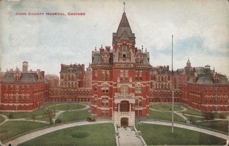 Cook County Hospital Chicago, IL Postcard