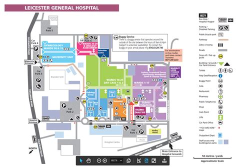 Peterborough Hospital Map Of Departments 7ED