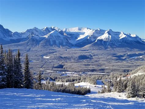 Looking at "Lake Louise" from Lake Louise ski resort : r/skiing